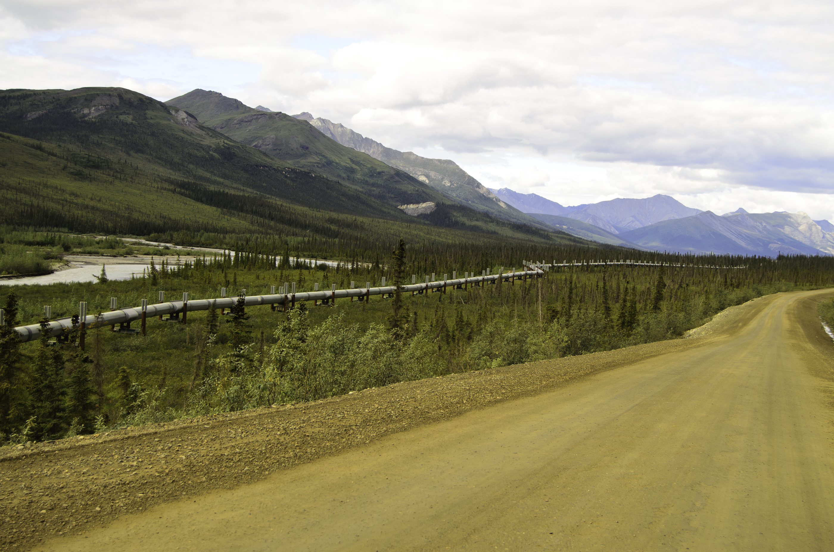 ダルトンハイウェイとアラスカ Chena Aurora View Lodge